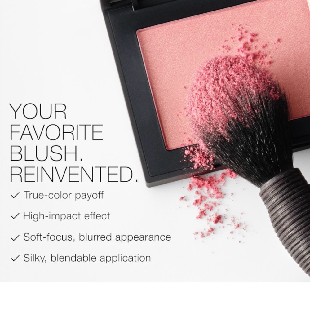 NARS Talc Free Powder Blush Shade Orgasm NIB - Picture 3 of 5